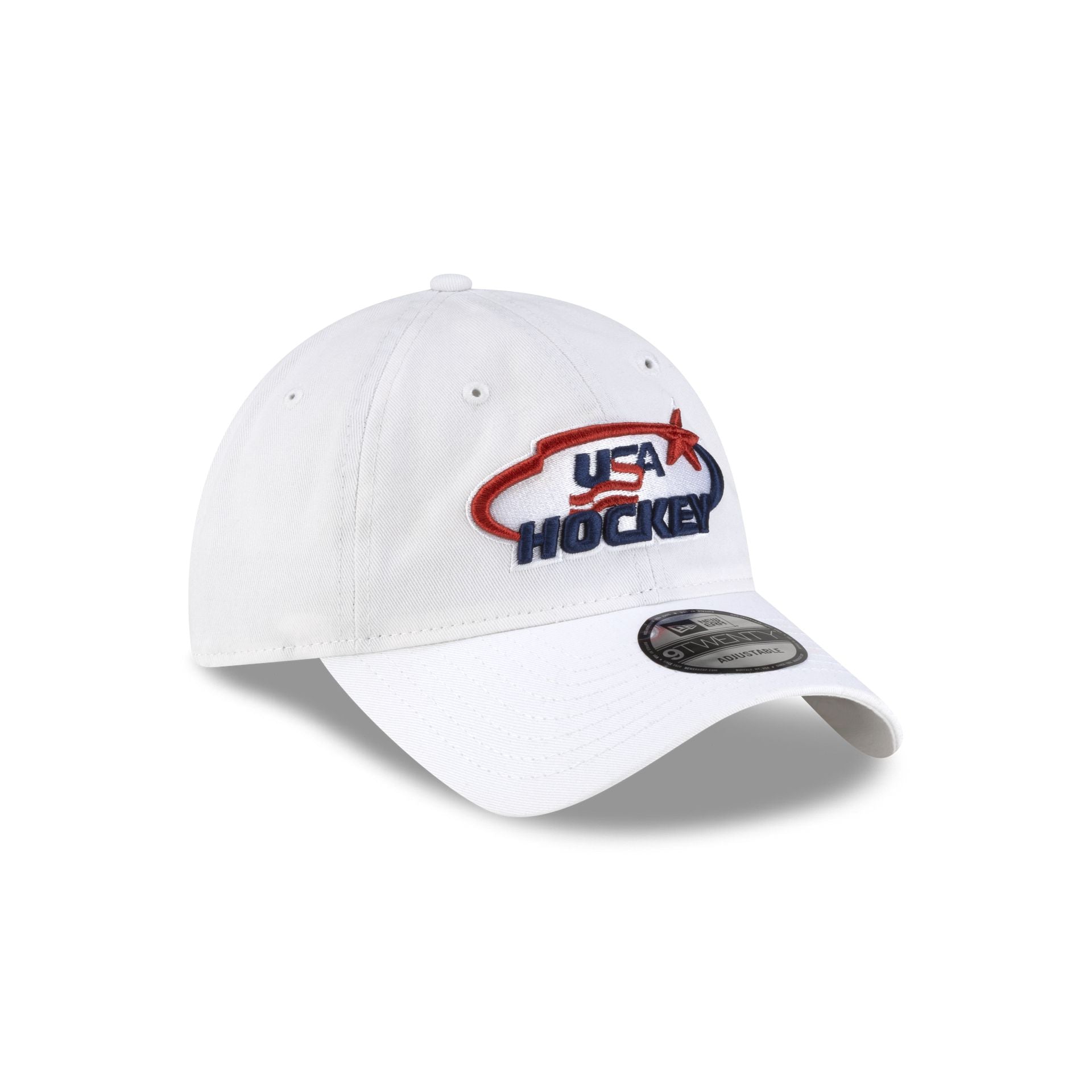 USA Hockey Optic White 9TWENTY Adjustable Hat