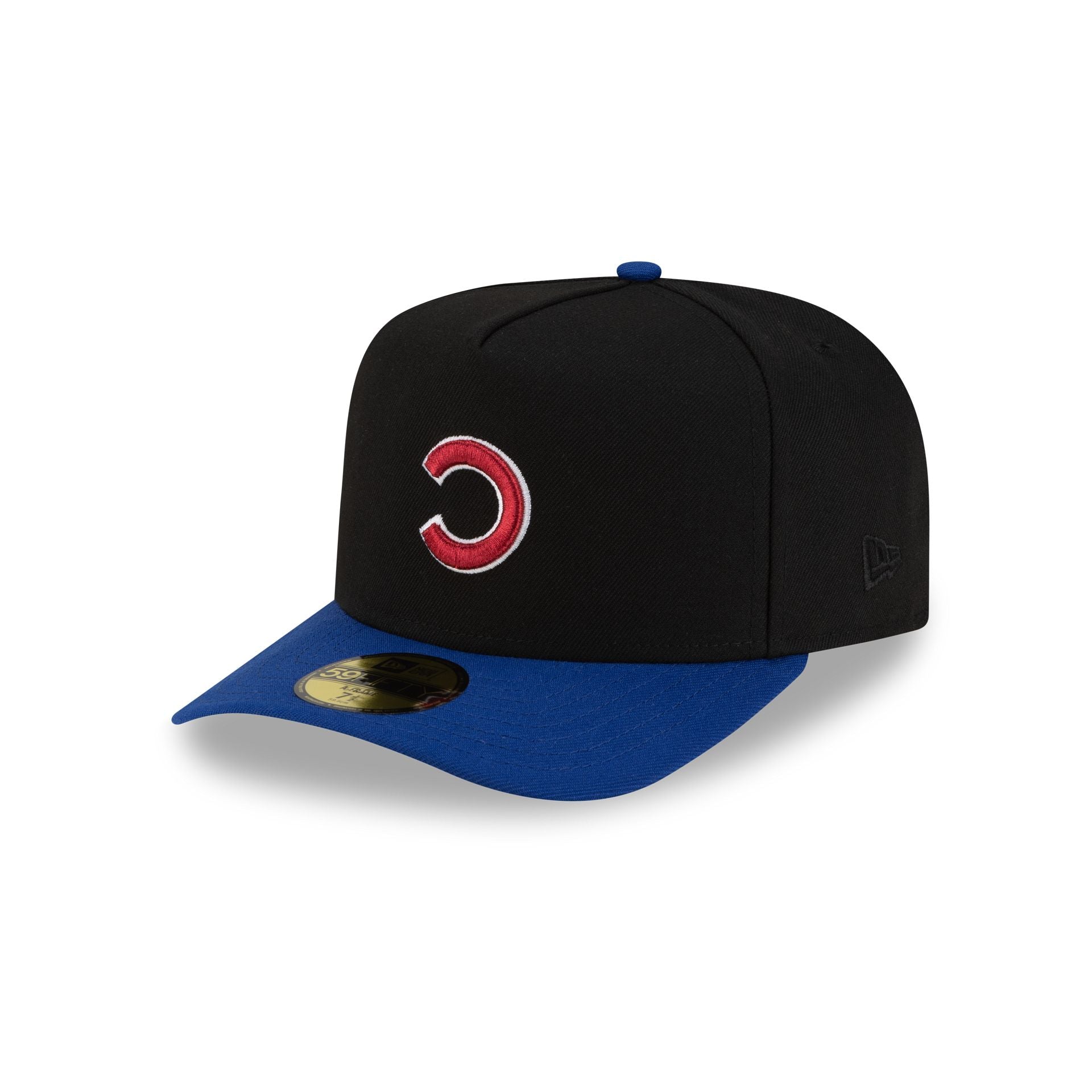Just Caps Upside Down Logo Chicago Cubs 59FIFTY A-Frame Fitted Hat