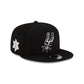 San Antonio Spurs Christmas Day Game 9FIFTY Snapback Hat