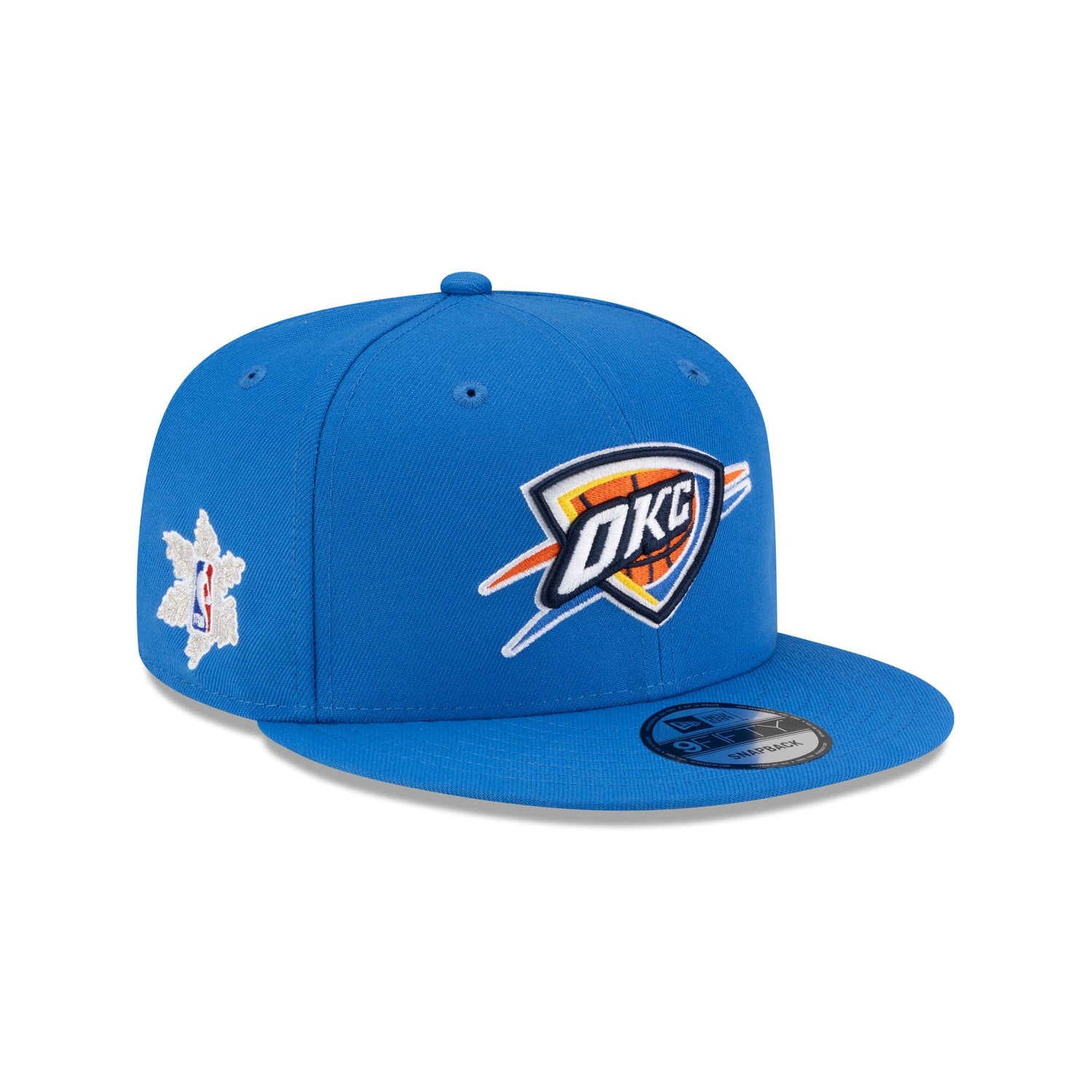Oklahoma City Thunder Christmas Day Game 9FIFTY Snapback Hat