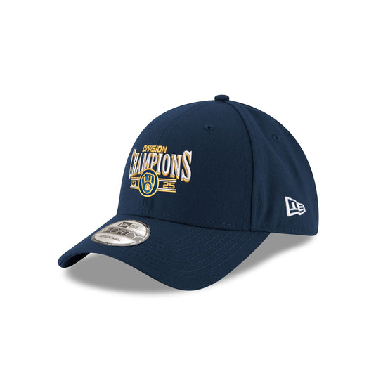 Milwaukee Brewers 2025 Regular Season Division Champions Replica 9FORTY Adjustable Hat - New Era Cap