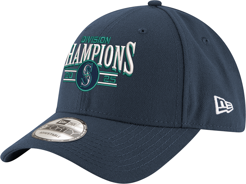 Seattle Mariners 2025 Regular Season Division Champions Replica 9FORTY Adjustable Hat