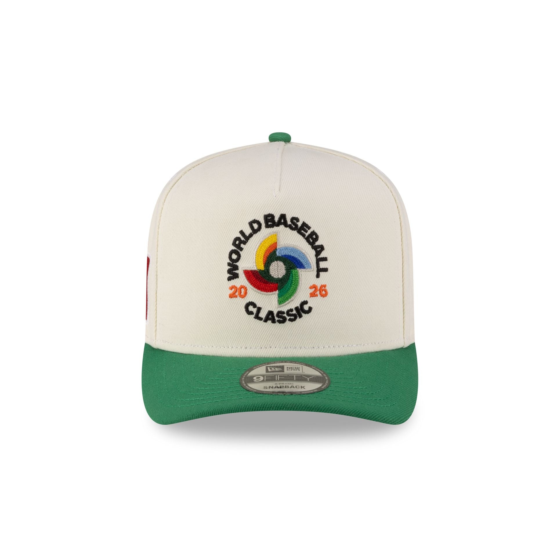 Canada 2026 World Baseball Classic Chrome White 9FIFTY A-Frame Snapback Hat