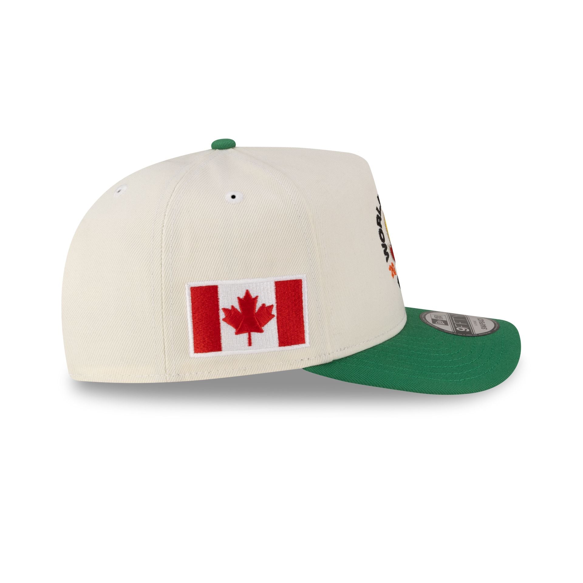 Canada 2026 World Baseball Classic Chrome White 9FIFTY A-Frame Snapback Hat