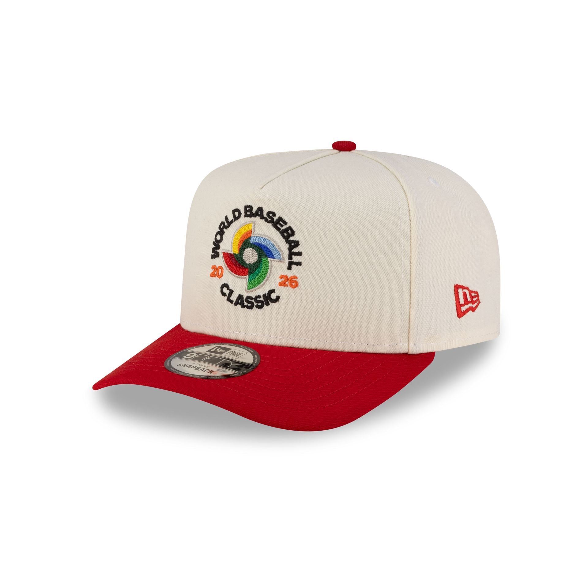 Korea 2026 World Baseball Classic Chrome White 9FIFTY A-Frame Snapback Hat