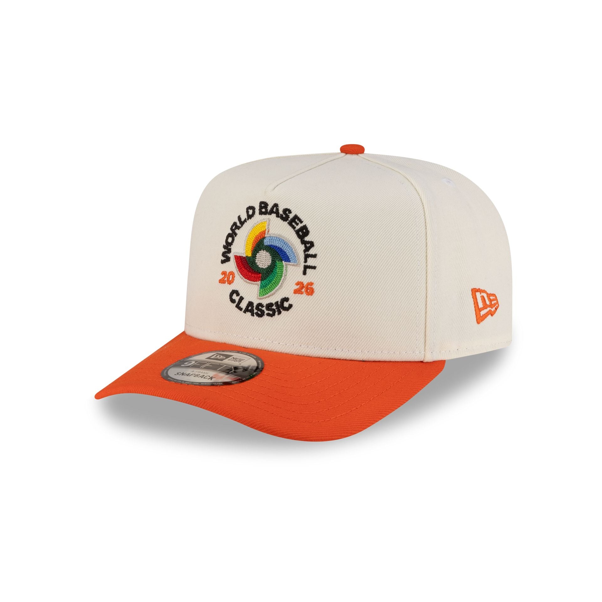 Brazil 2026 World Baseball Classic Chrome White 9FIFTY A-Frame Snapback Hat