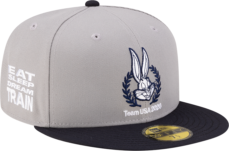 Team USA Winter Olympics Looney Tunes Bugs Bunny 59FIFTY Fitted Hat