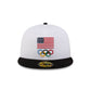 Team USA Winter Olympics Looney Tunes White 59FIFTY Fitted Hat
