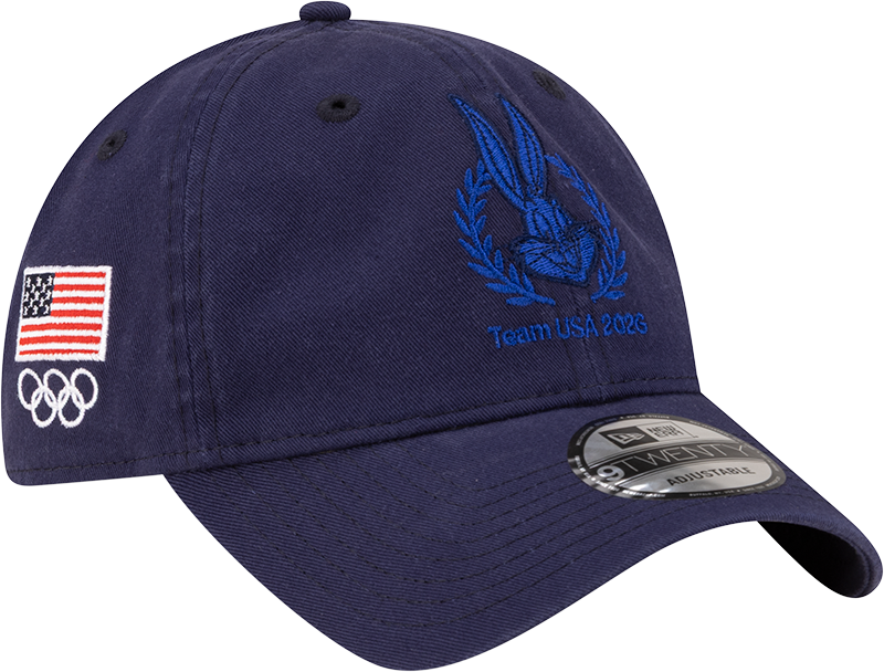 Team USA Winter Olympics Looney Tunes Navy 9TWENTY Adjustable Hat