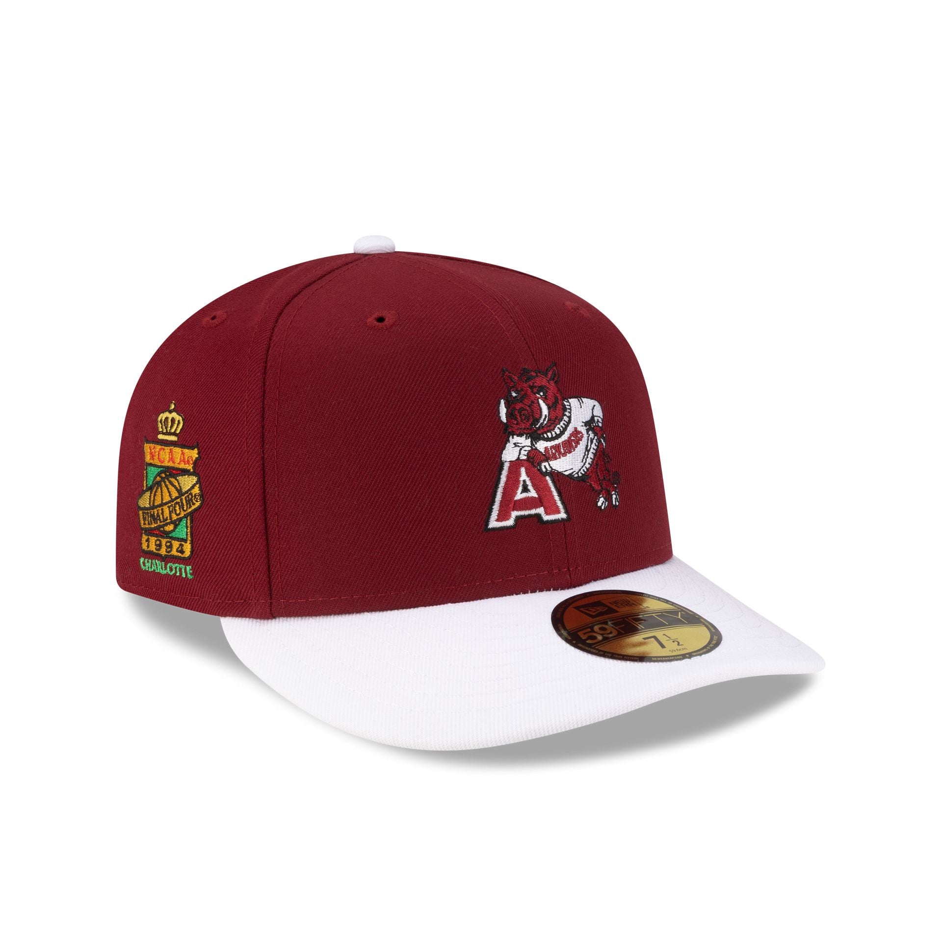 Arkansas Razorbacks Cap Just Caps College Champions Sidepatch Arkansas Razorbacks 59FIFTY Fitt ...
