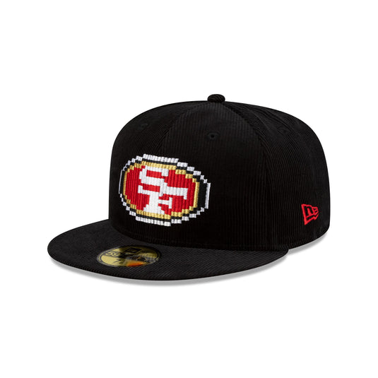 Just Caps NFL Pixelated San Francisco 49ers 59FIFTY Fitted Hat - New Era Cap