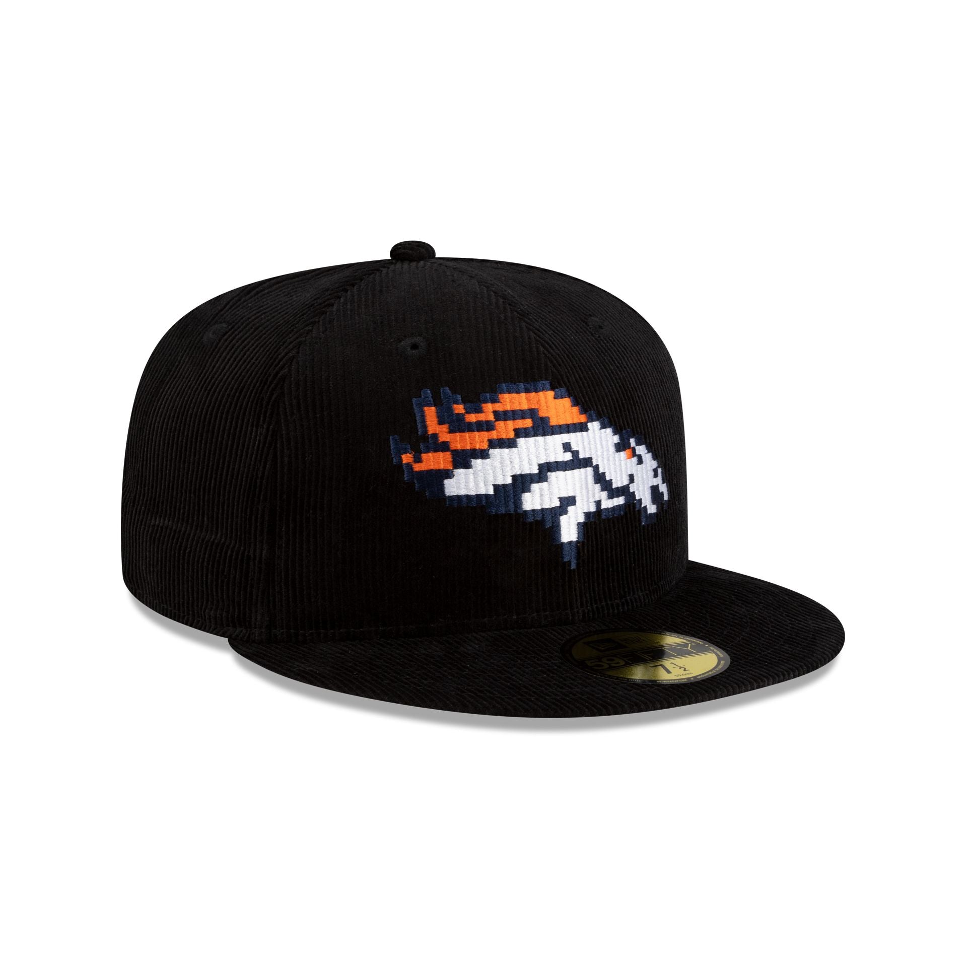 Just Caps NFL Pixelated Denver Broncos 59FIFTY Fitted Hat