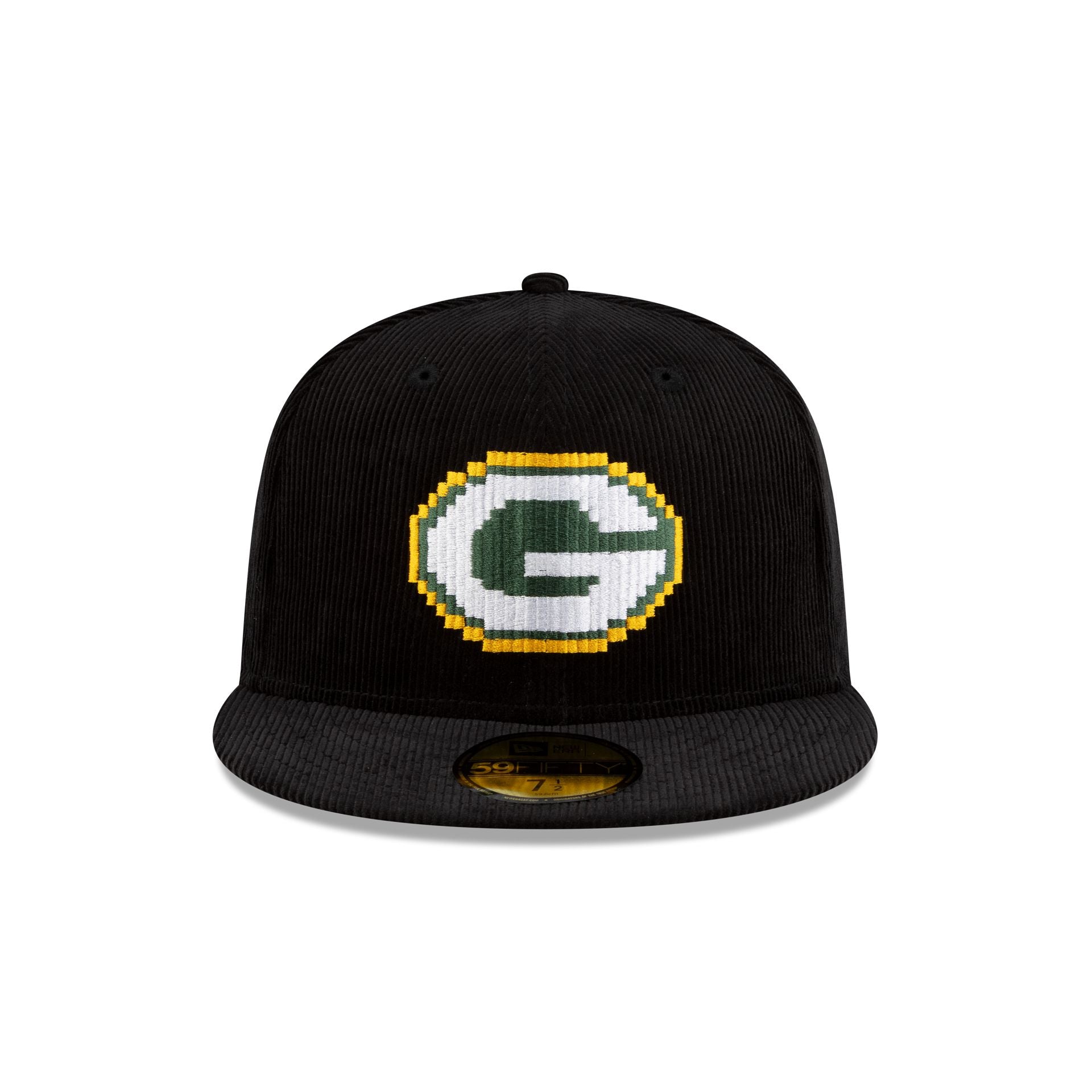 Just Caps NFL Pixelated Green Bay Packers 59FIFTY Fitted Hat – New
