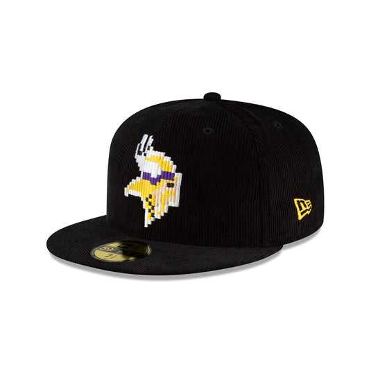 Just Caps NFL Pixelated Minnesota Vikings 59FIFTY Fitted Hat - New Era Cap