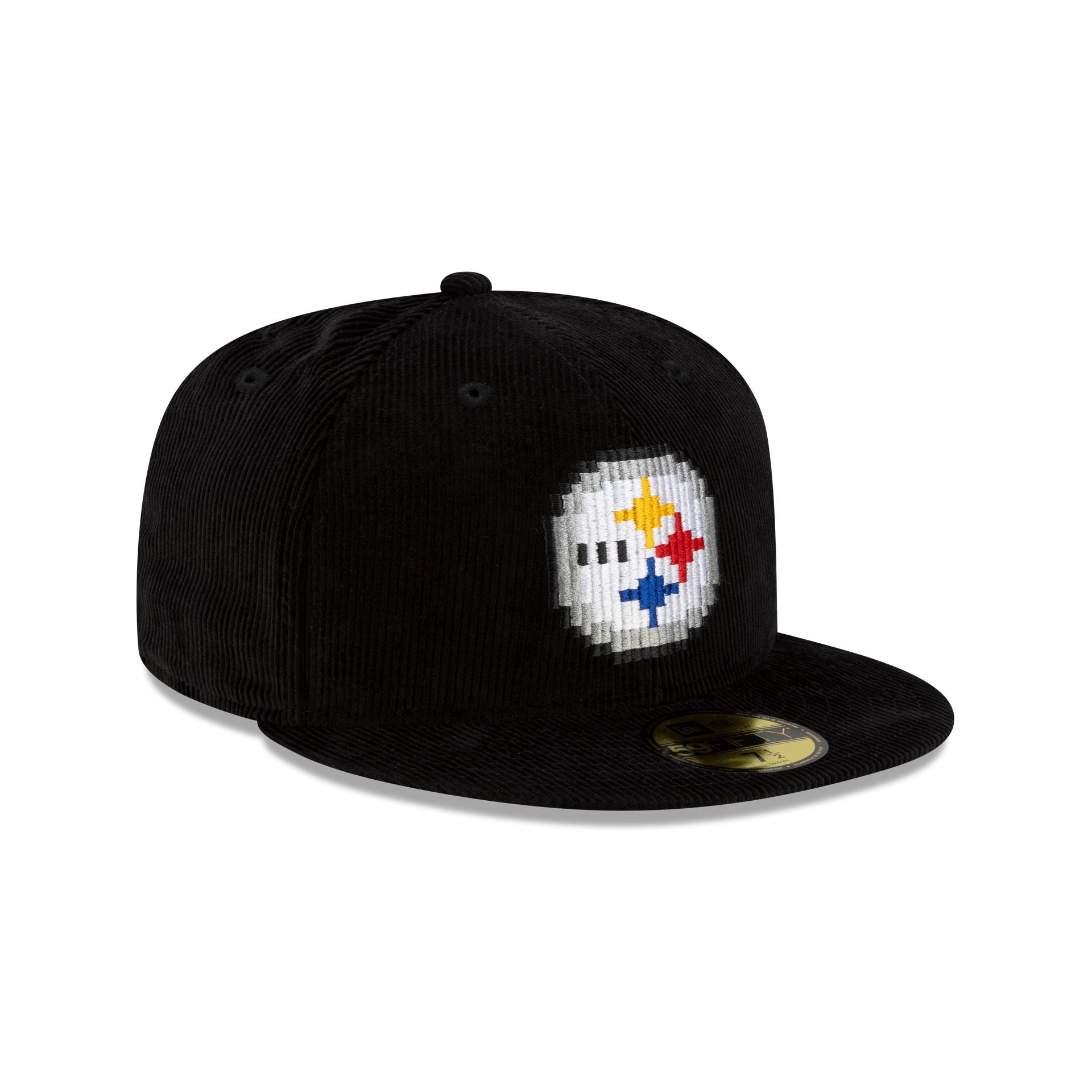 Just Caps NFL Pixelated Pittsburgh Steelers 59FIFTY Fitted Hat