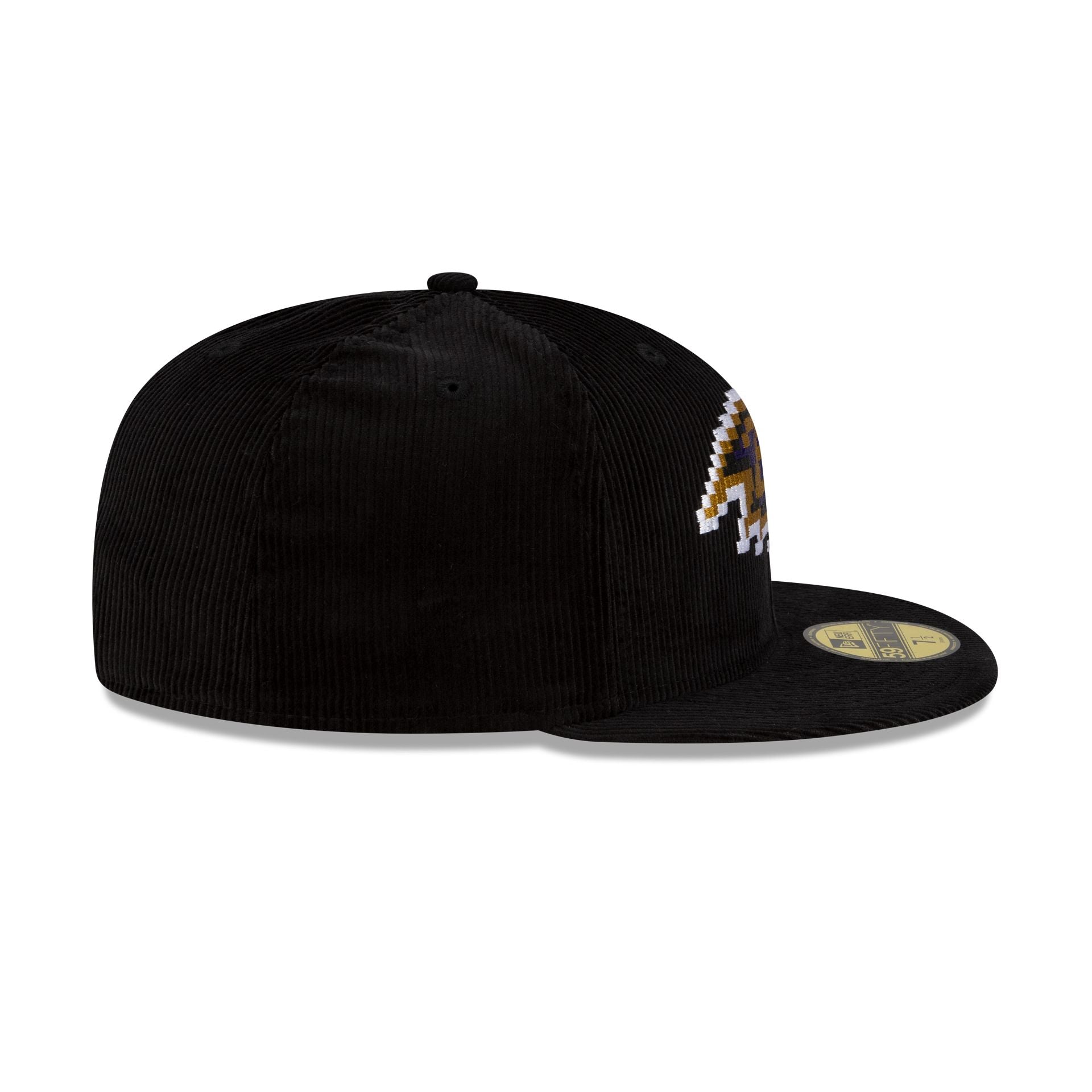 Just Caps NFL Pixelated Baltimore Ravens 59FIFTY Fitted Hat – New