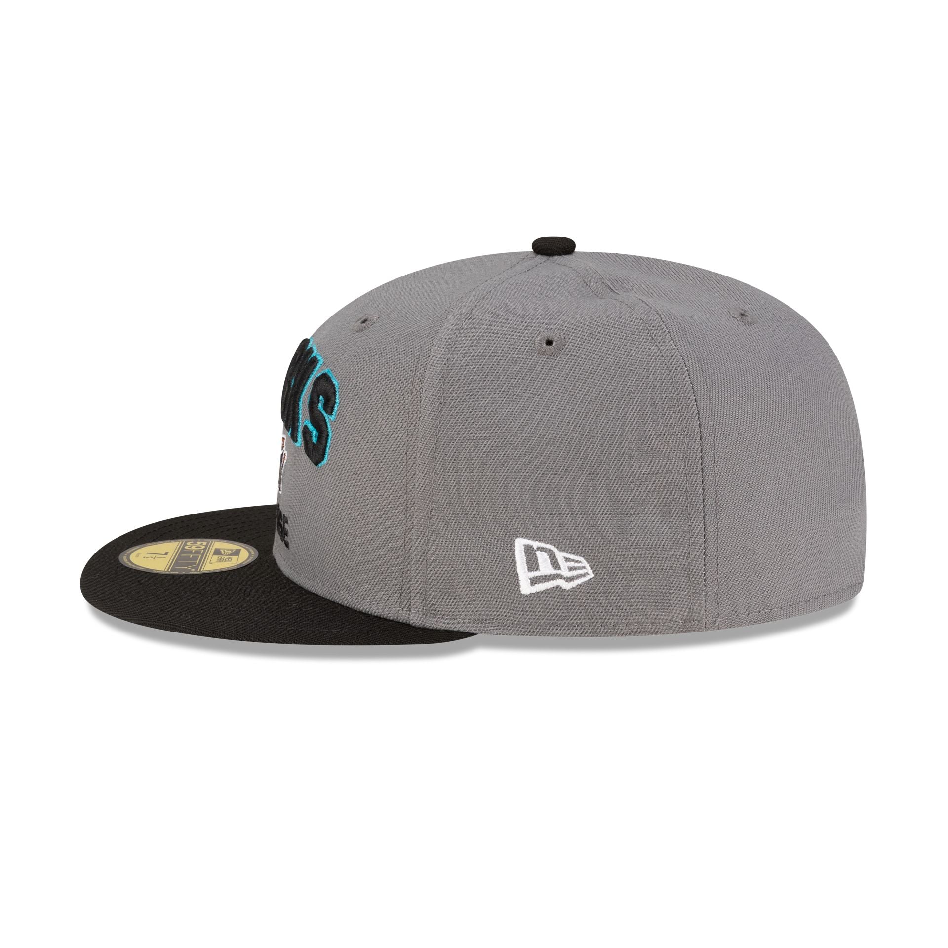 San Jose Sharks Gray 59FIFTY Fitted Hat
