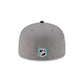 San Jose Sharks Gray 59FIFTY Fitted Hat