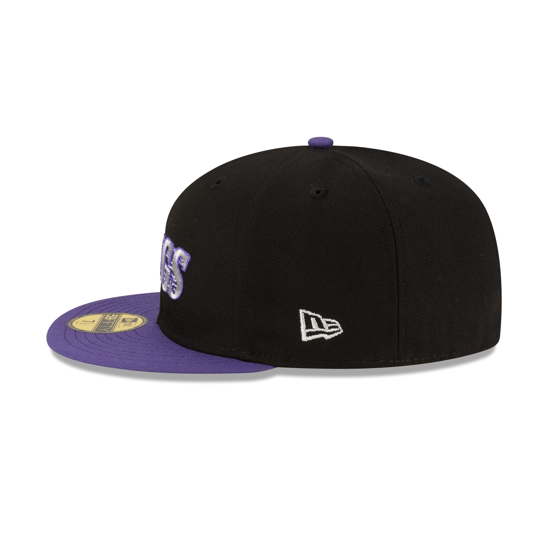 Los Angeles Kings Wordmark Black 59FIFTY Fitted Hat