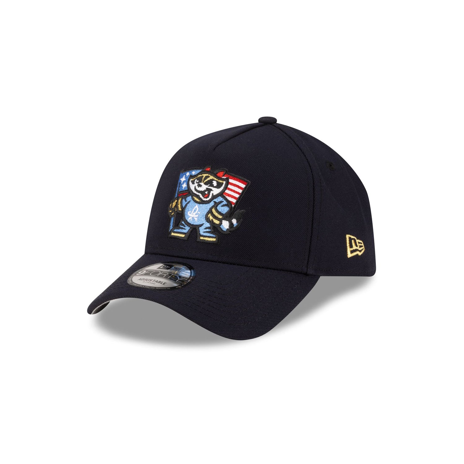 Rocket City Trash Pandas Americana 9FORTY A-Frame Snapback Hat