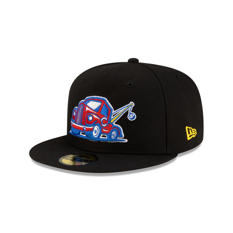 Casquette Trucker Chattanooga Lookouts Occasion - Taille Sm/Med, Rouge Et Bleu, Style Rétro