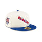 New York Rangers 100th Anniversary Chrome Corduroy 59FIFTY Fitted Hat
