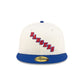 New York Rangers 100th Anniversary Chrome Corduroy 59FIFTY Fitted Hat