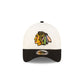 Chicago Blackhawks 100th Anniversary Chrome Corduroy 9FORTY A-Frame Snapback Hat