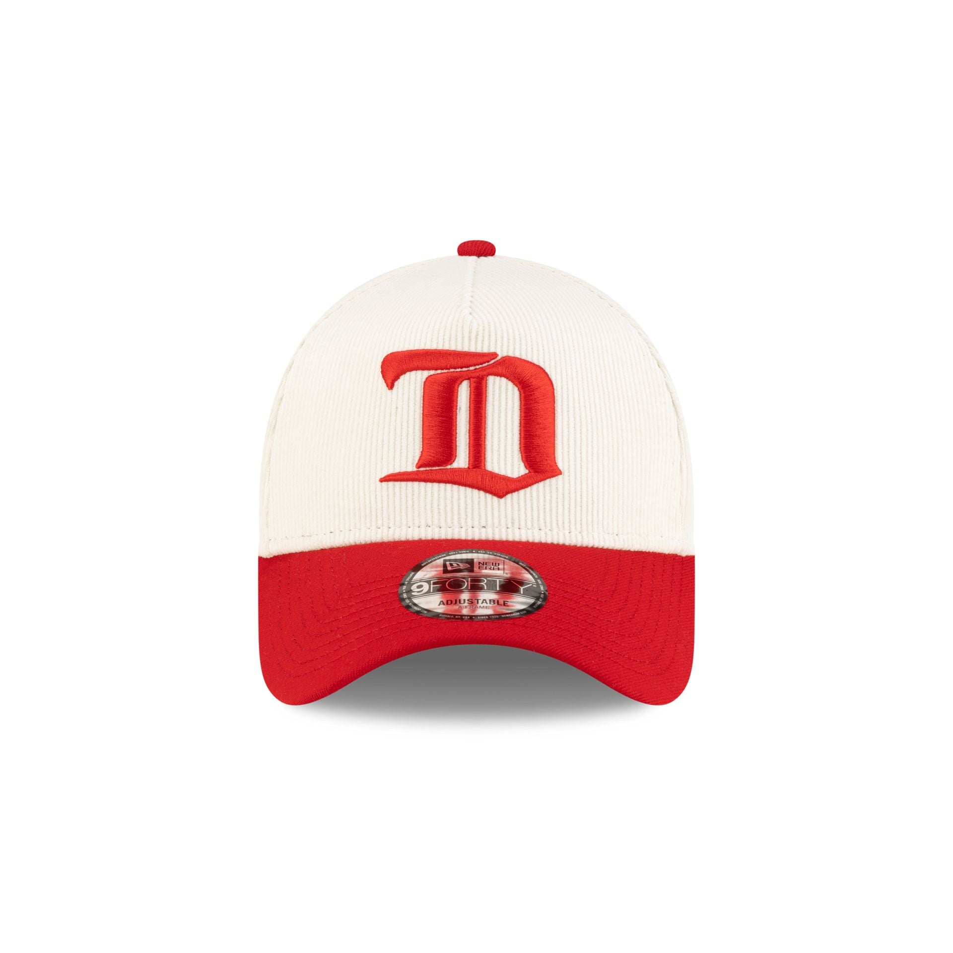 Detroit Red Wings 100th Anniversary Chrome Corduroy 9FORTY A-Frame Snapback Hat