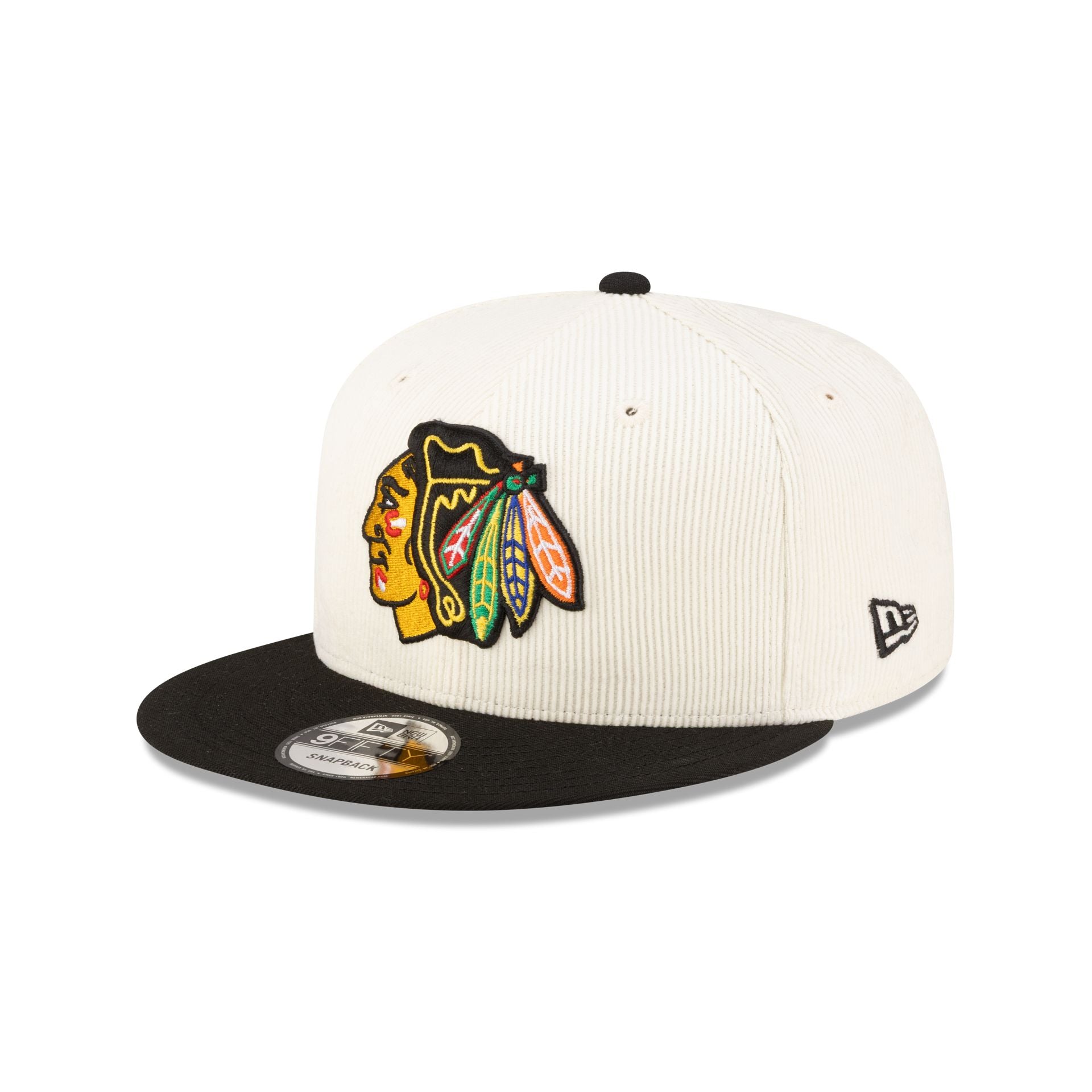 Chicago Blackhawks 100th Anniversary Chrome Corduroy 9FIFTY Snapback Hat