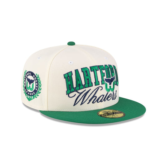 Hartford Whalers Arch Script 59FIFTY Fitted Hat - New Era Cap