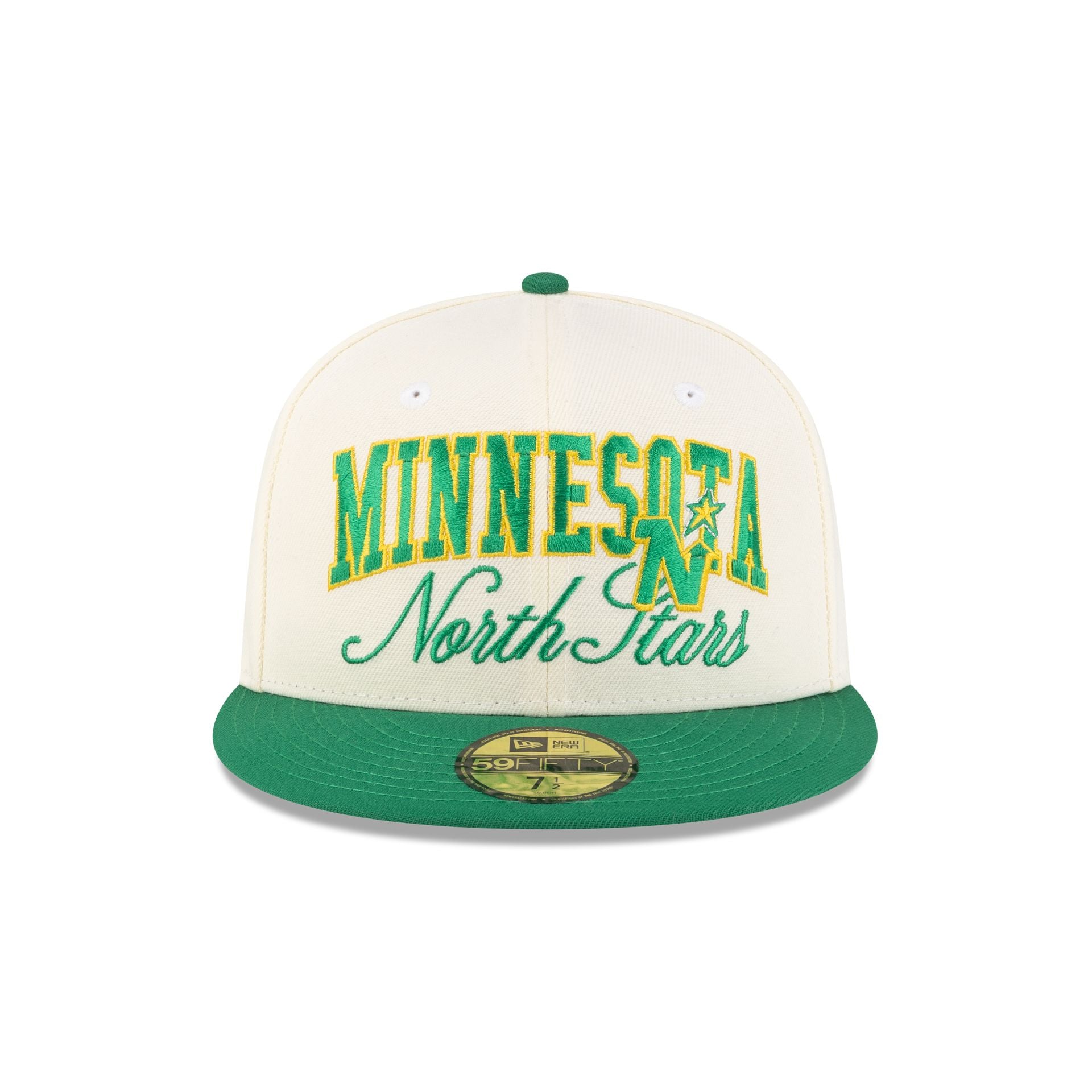 Minnesota North Stars Arch Script 59FIFTY Fitted Hat