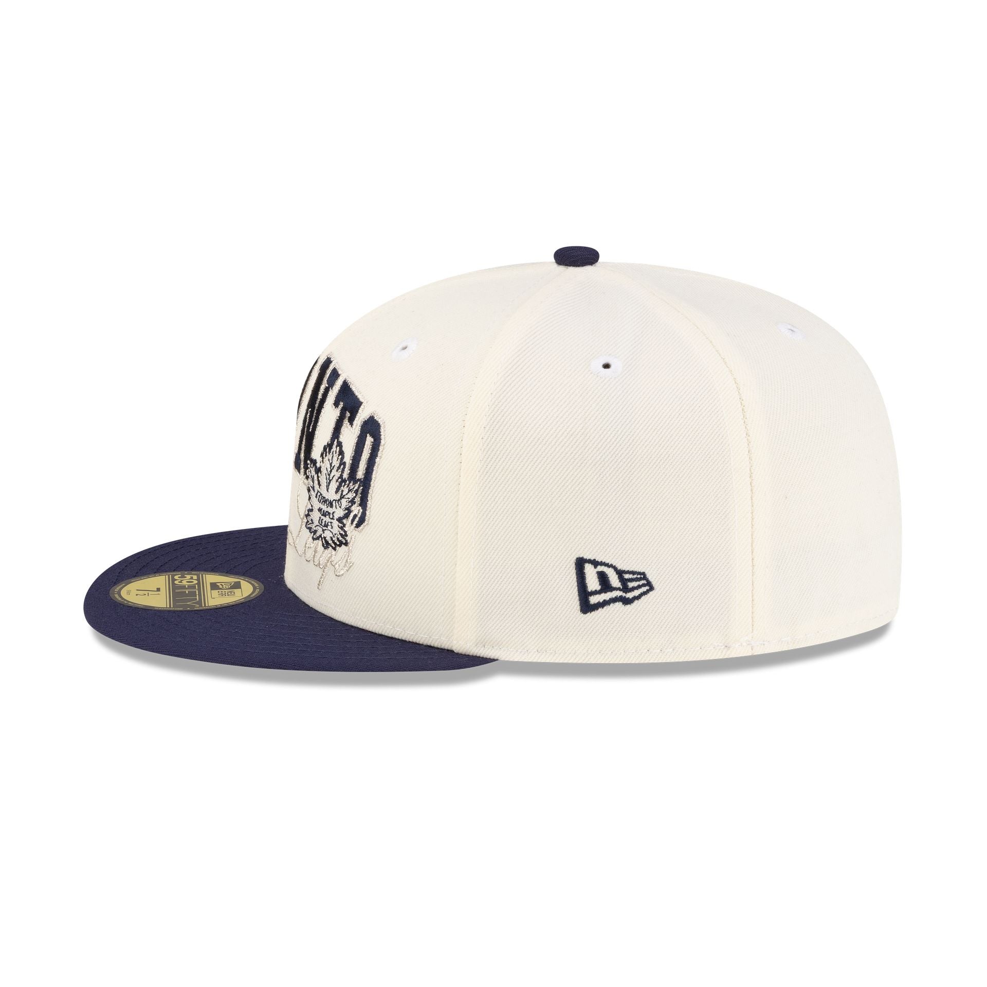 Toronto Maple Leafs Arch Script 59FIFTY Fitted Hat