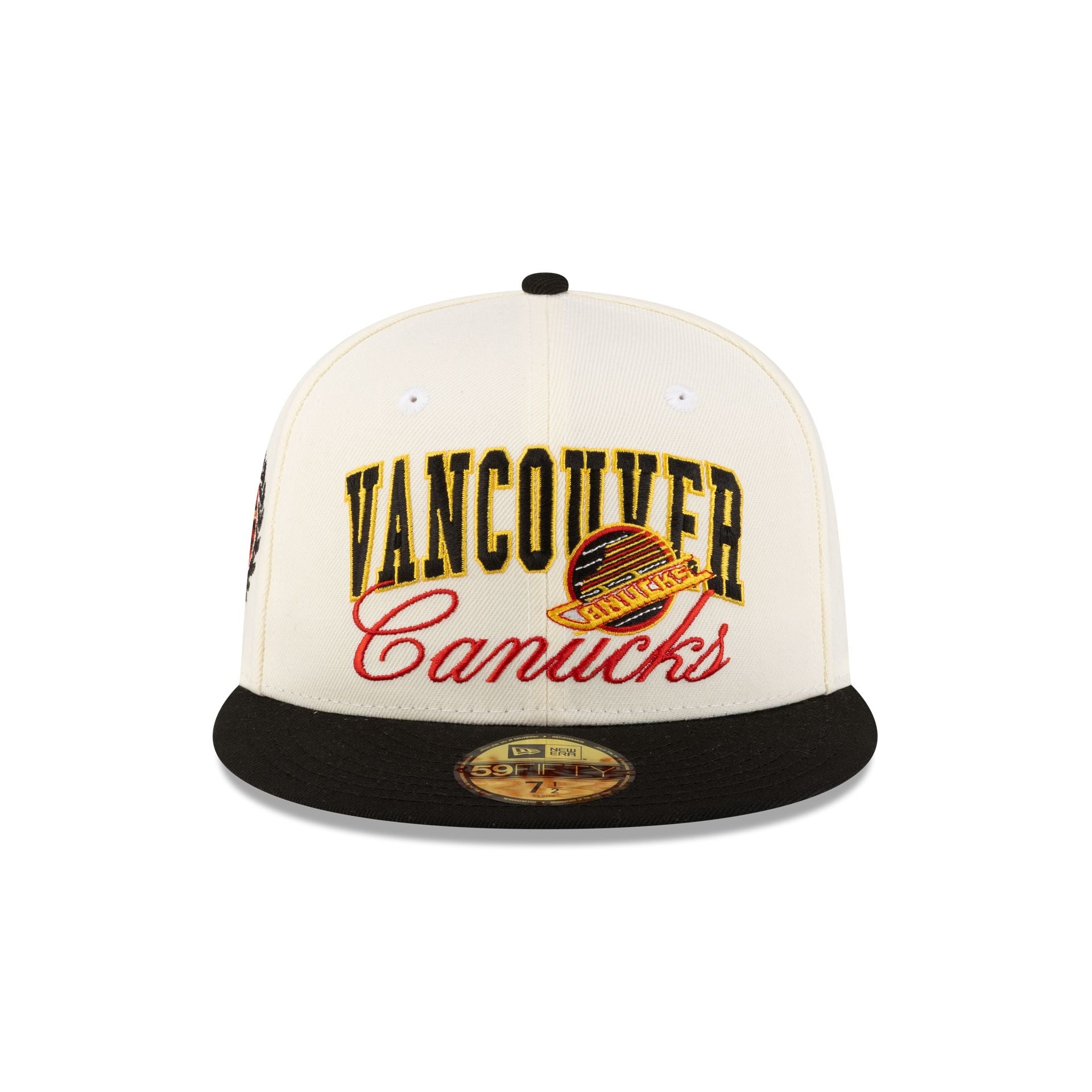 Vancouver Canucks Arch Script 59FIFTY Fitted Hat