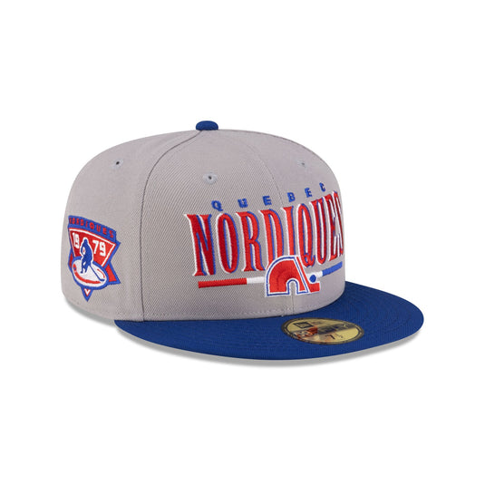Quebec Nordiques First Shot 59FIFTY Fitted Hat - New Era Cap
