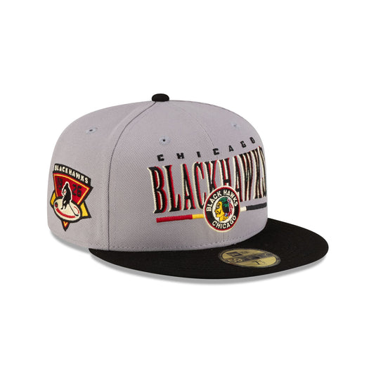 Chicago Blackhawks First Shot 59FIFTY Fitted Hat - New Era Cap