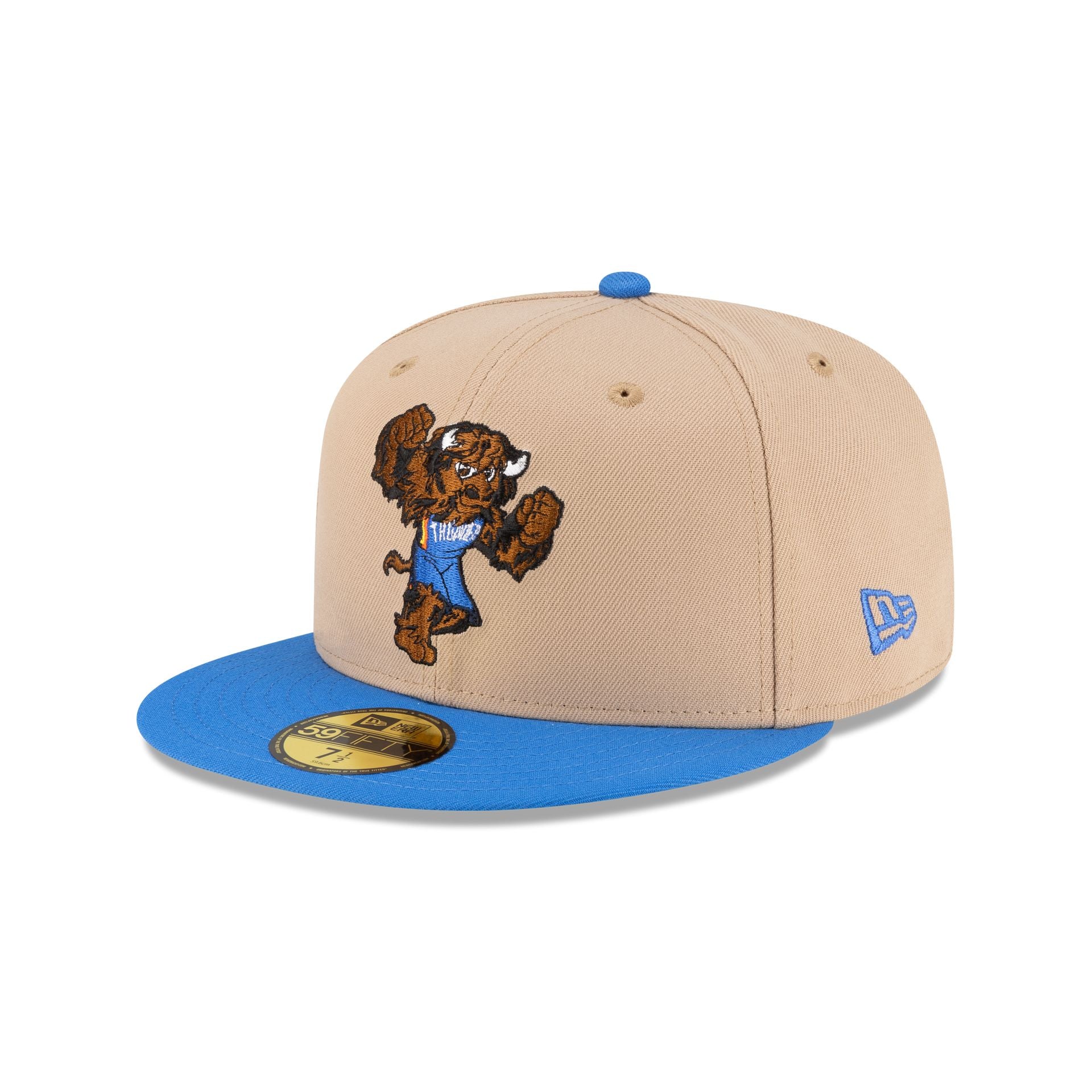 Oklahoma City Thunder Mascot Camel 59FIFTY Fitted Hat