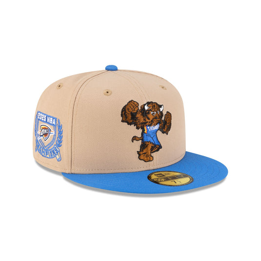 Oklahoma City Thunder Mascot Camel 59FIFTY Fitted Hat - New Era Cap