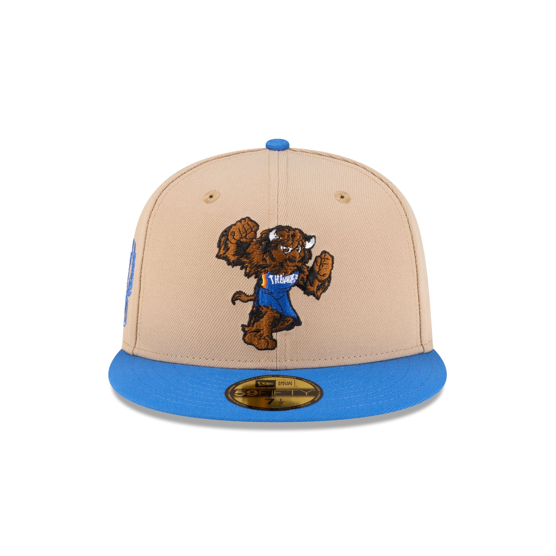 Oklahoma City Thunder Mascot Camel 59FIFTY Fitted Hat
