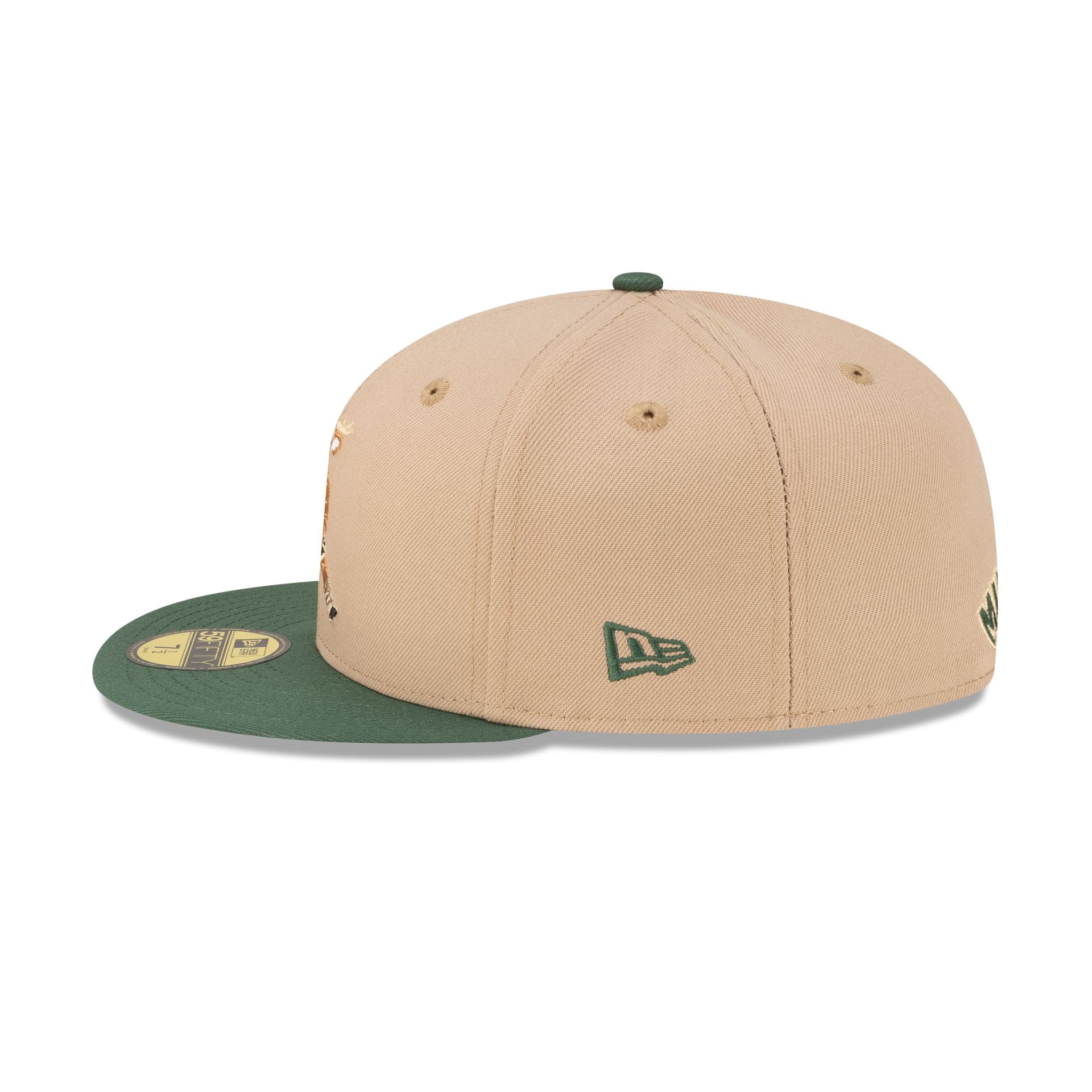 Milwaukee Bucks Mascot Camel 59FIFTY Fitted Hat
