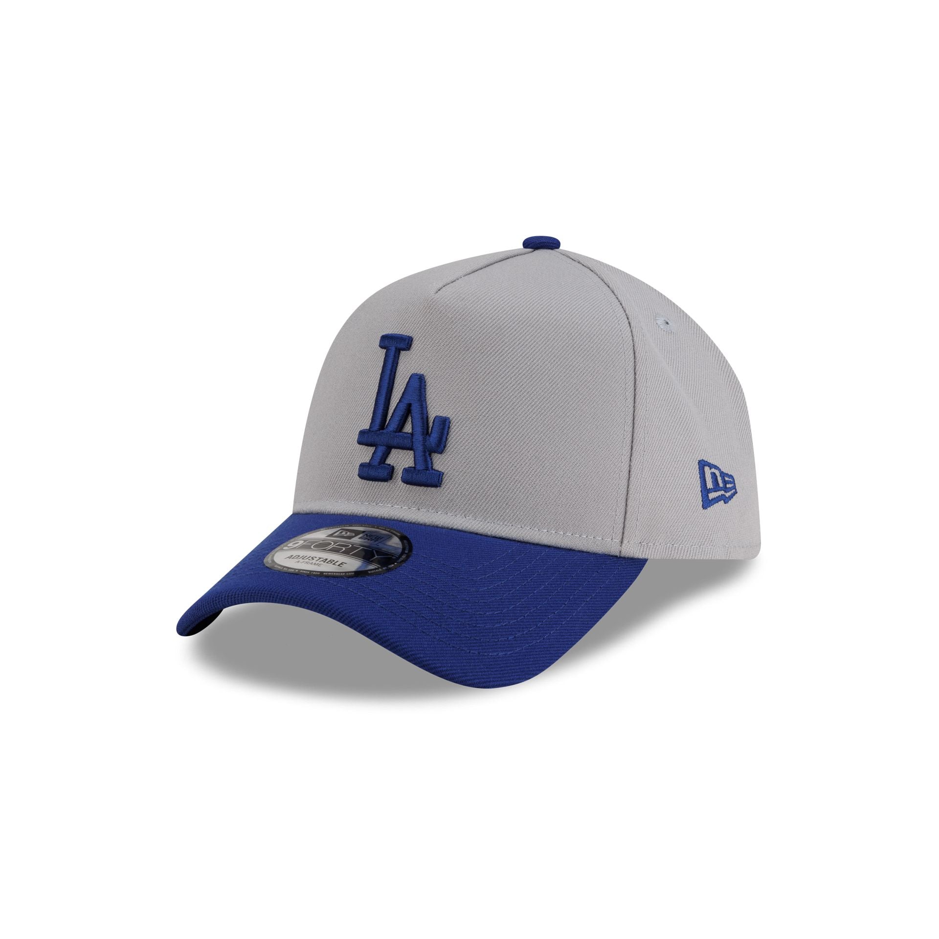 Los Angeles Dodgers 2025 World Series Champions Flag Sidepatch Gray 9FORTY A-Frame Snapback Hat
