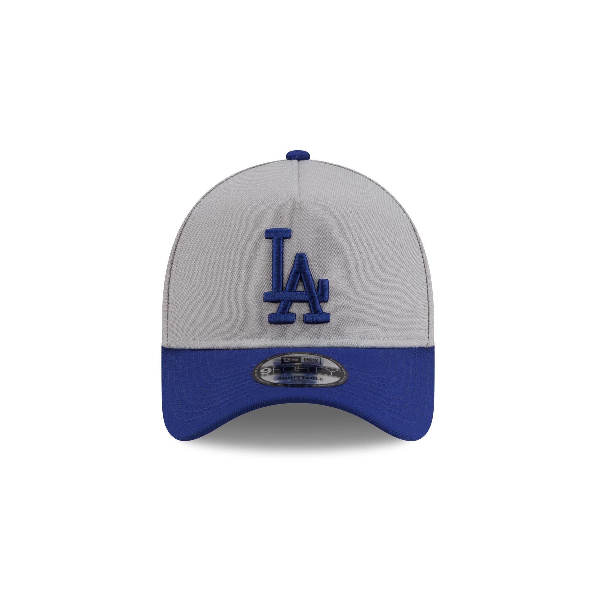Los Angeles Dodgers 2025 World Series Champions Flag Sidepatch Gray 9FORTY A-Frame Snapback Hat