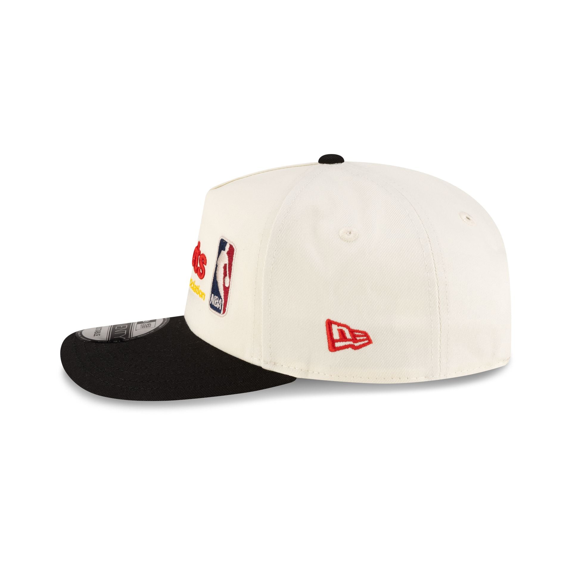 Houston Rockets 1972-1995 Hardwood Classics Sign Stack Chrome White 19TWENTY Adjustable Hat