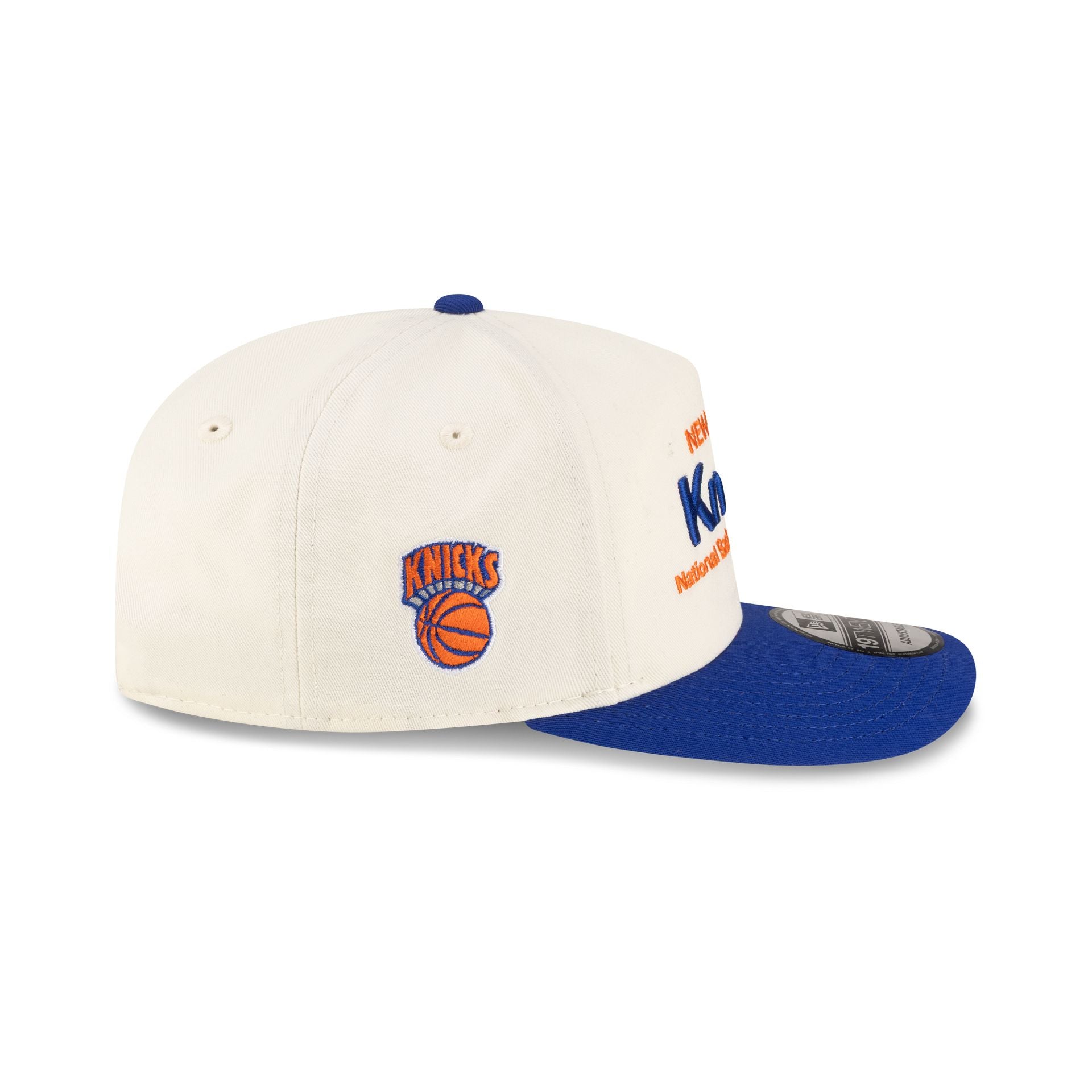 New York Knicks 1964-1992 Hardwood Classics Sign Stack Chrome White 19TWENTY Adjustable Hat