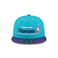 Charlotte Hornets 1988-2002 Hardwood Classics Sign Stack 59FIFTY Fitted Hat