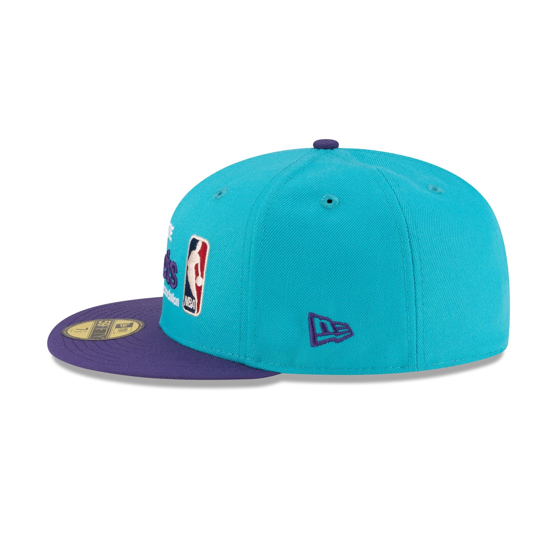 Charlotte Hornets 1988-2002 Hardwood Classics Sign Stack 59FIFTY Fitted Hat
