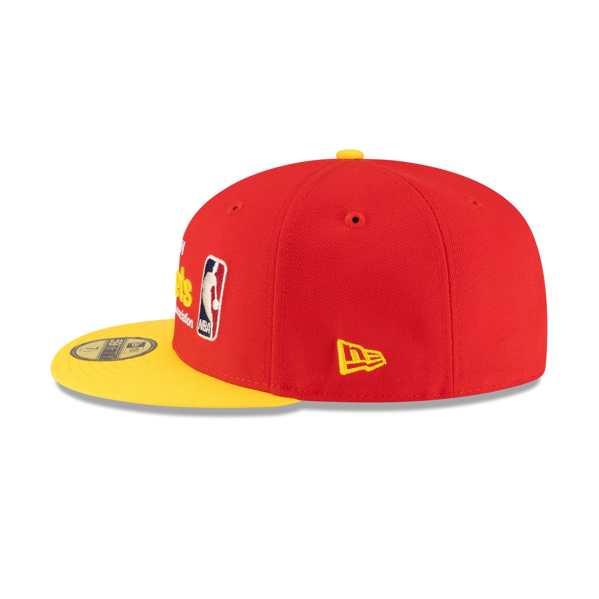 Houston Rockets 1972-1995 Hardwood Classics Sign Stack 59FIFTY Fitted Hat
