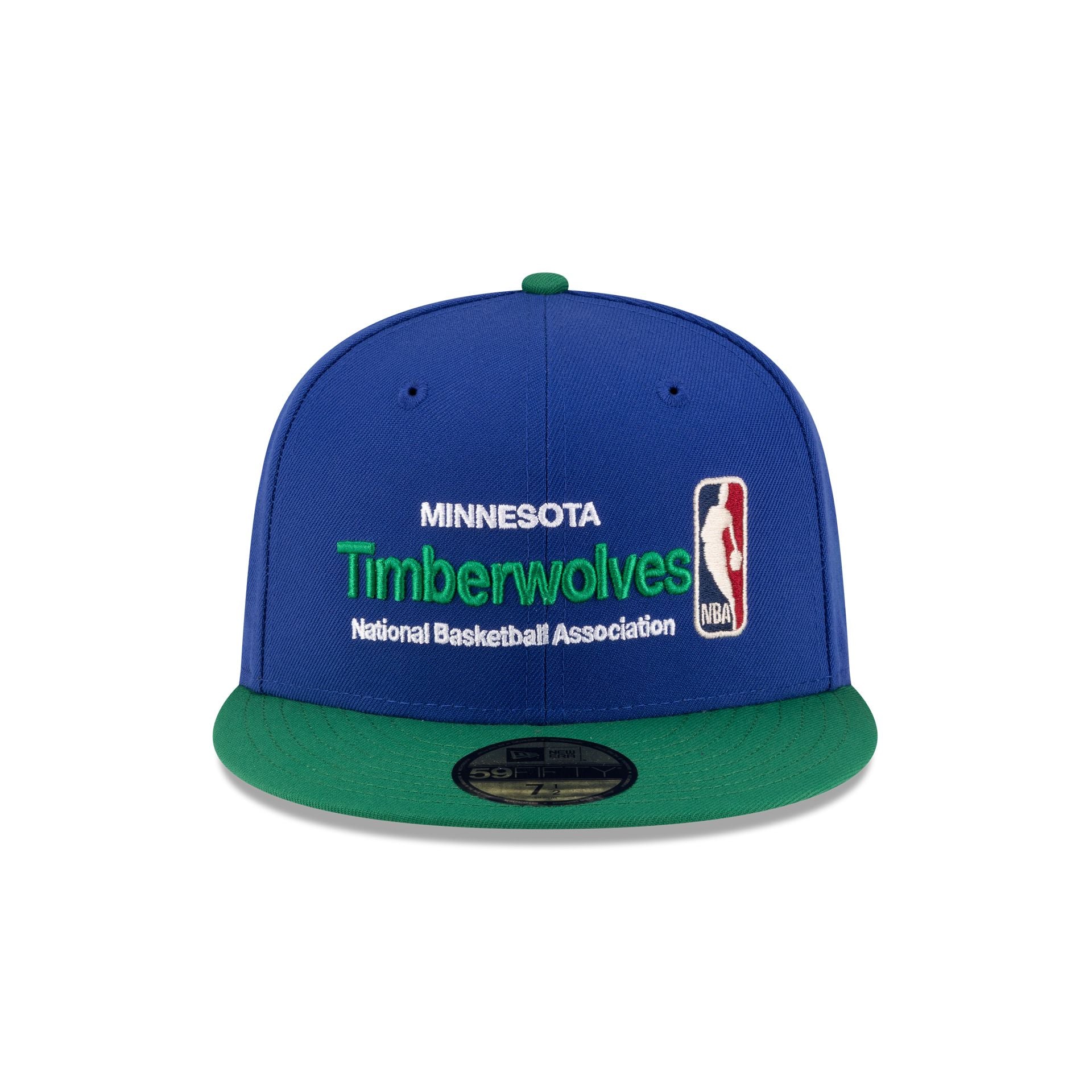 Minnesota Timberwolves 1989-1996 Hardwood Classics Sign Stack 59FIFTY Fitted Hat