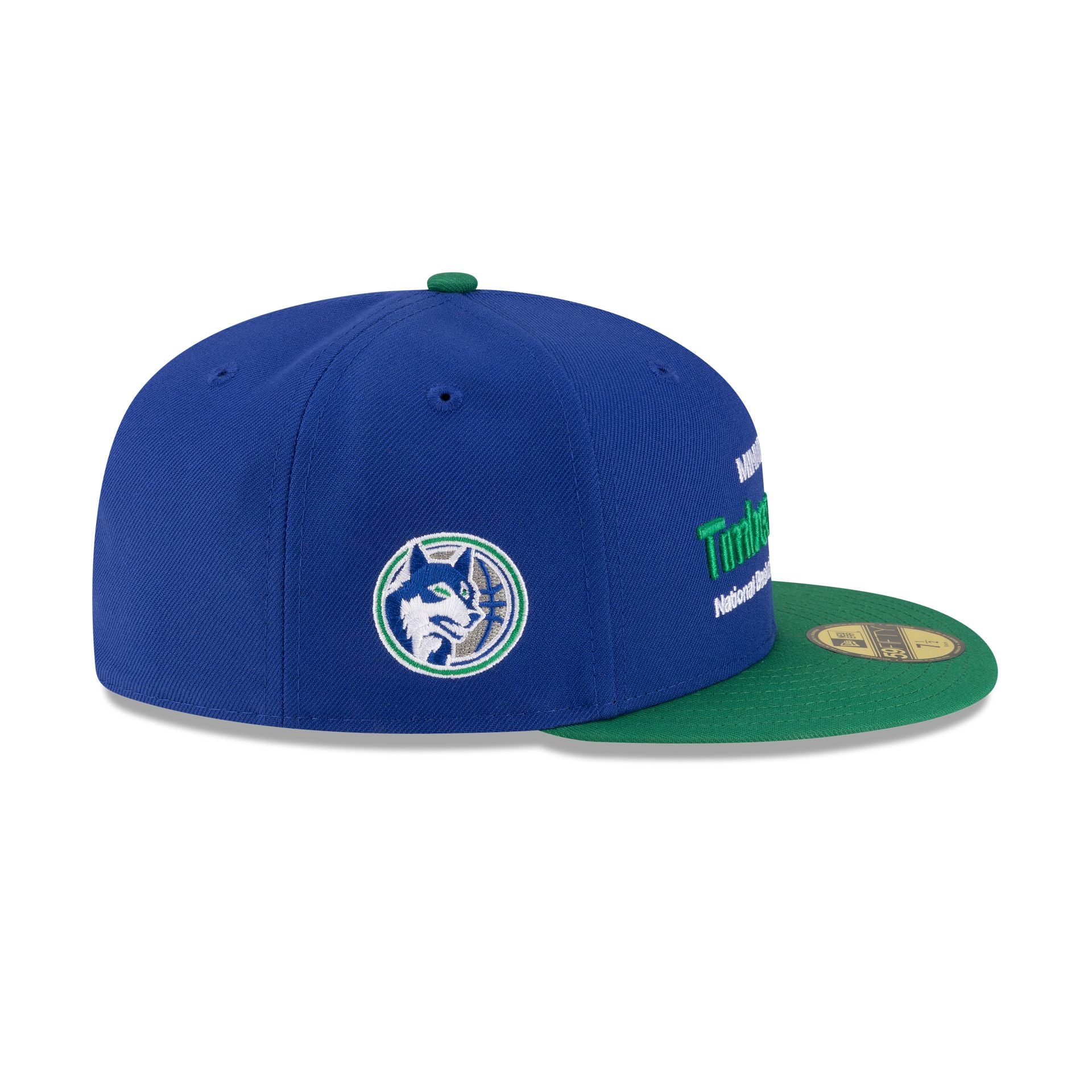 Minnesota Timberwolves 1989-1996 Hardwood Classics Sign Stack 59FIFTY Fitted Hat