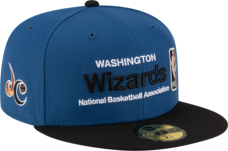 Washington Wizards 1997-2011 Hardwood Classics Sign Stack 59FIFTY Fitted Hat